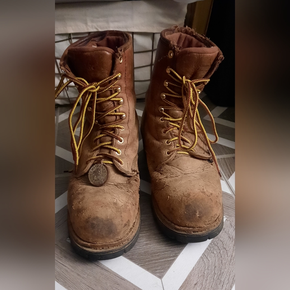 Chippewa Men’s Steel Toe Work Boots